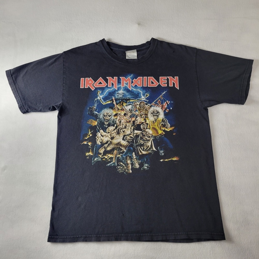 Iron Maiden Best Of The Beast T-Shirt Black Metal Vtg Y2K Read Description